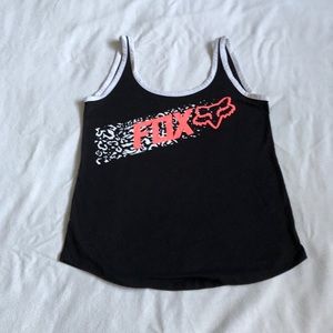 Fox racing black tank top